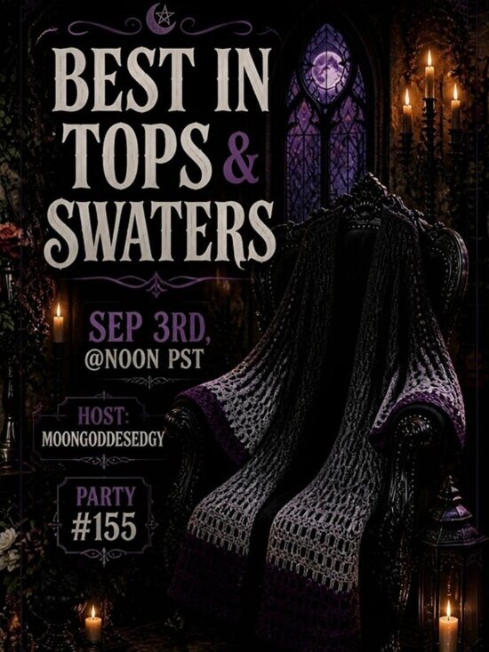 Killstar Other - 🥳 Tops & Sweaters 🥳 Party #155 - 9/3 @ Noon PST - Tag a Pff for a HP🌛🌚🌜